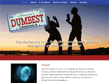 Tablet Screenshot of americasdumbestcriminals.com